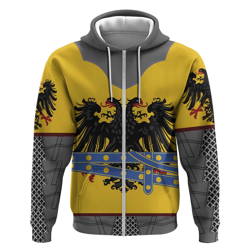 Century Holy Roman Empire Knight Costume Zip Hoodie