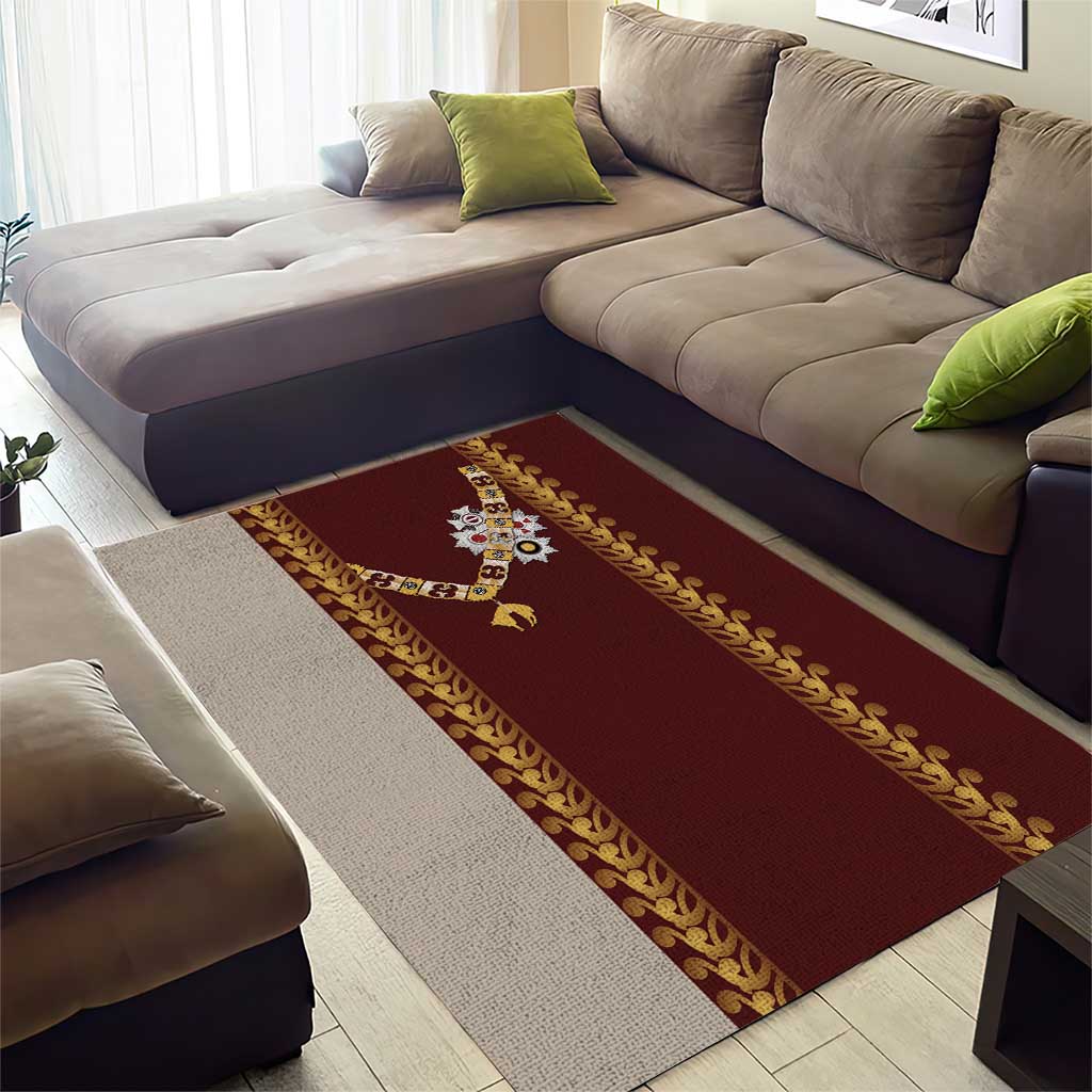Holy Roman Emperor Costume Area Rug