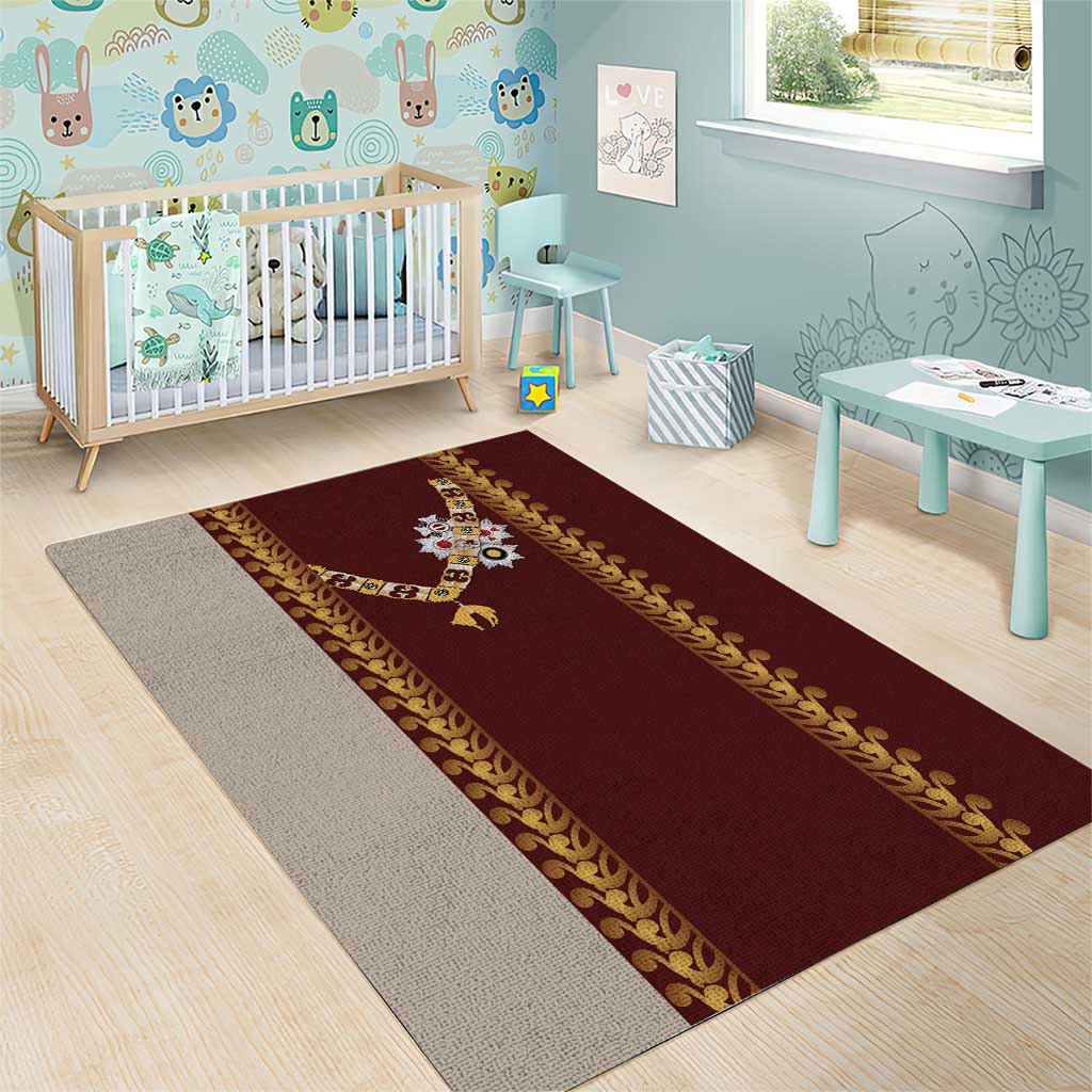 Holy Roman Emperor Costume Area Rug