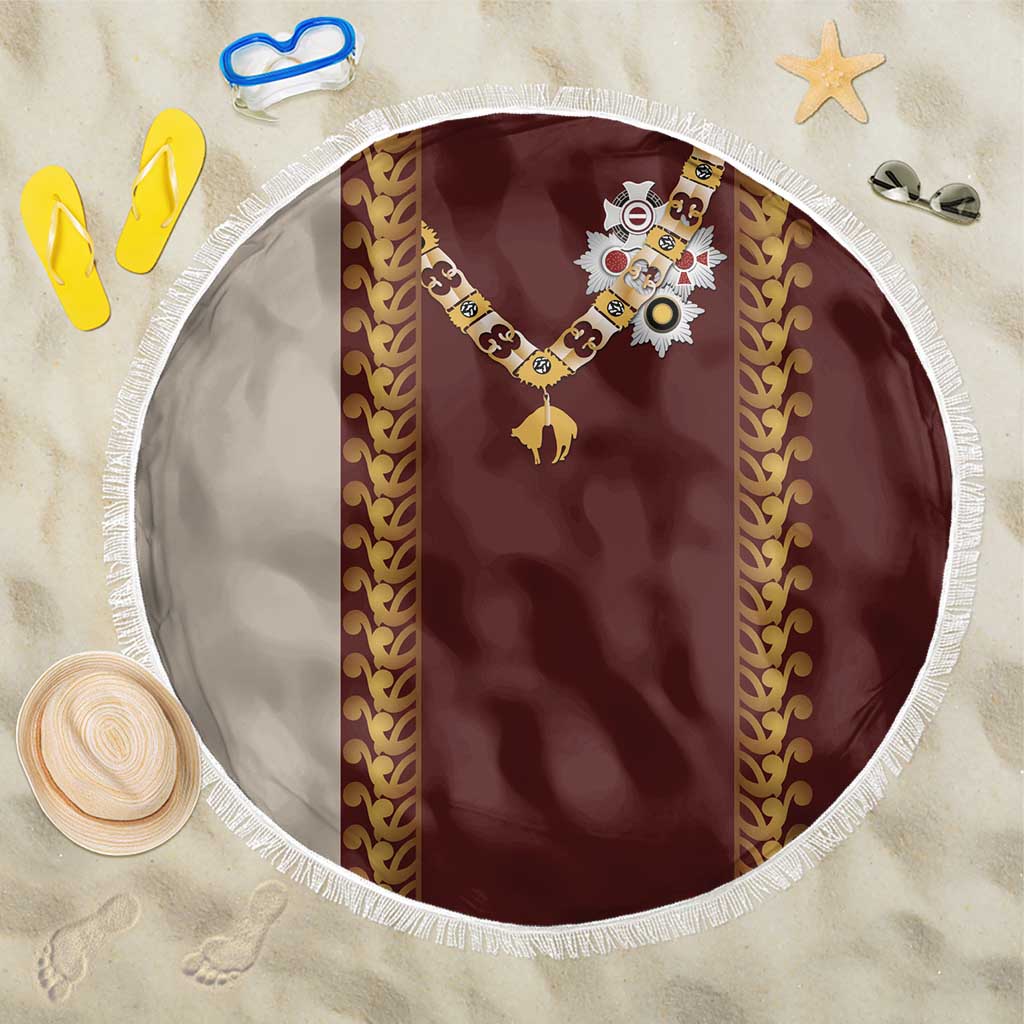 Holy Roman Emperor Costume Beach Blanket