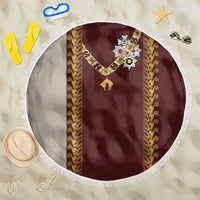 Holy Roman Emperor Costume Beach Blanket