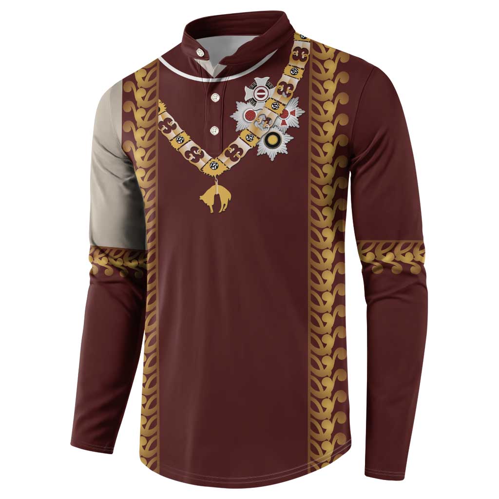 Holy Roman Emperor Costume Button Sweatshirt