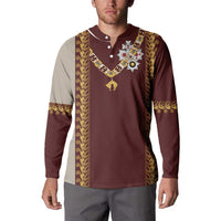 Holy Roman Emperor Costume Button Sweatshirt