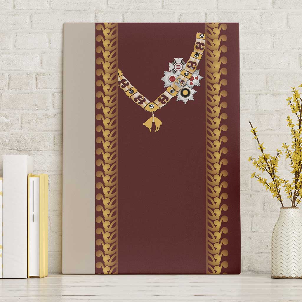 Holy Roman Emperor Costume Canvas Wall Art