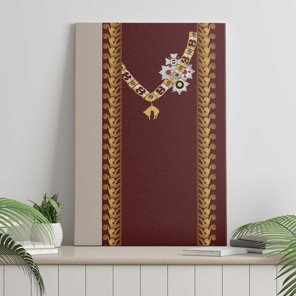 Holy Roman Emperor Costume Canvas Wall Art