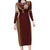 Holy Roman Emperor Costume Family Matching Long Sleeve Bodycon Dress and Hawaiian Shirt