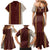 Holy Roman Emperor Costume Family Matching Mermaid Dress and Hawaiian Shirt