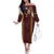 Holy Roman Emperor Costume Family Matching Off The Shoulder Long Sleeve Dress and Hawaiian Shirt