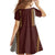 Holy Roman Emperor Costume Family Matching Off Shoulder Maxi Dress and Hawaiian Shirt