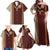 Holy Roman Emperor Costume Family Matching Off Shoulder Maxi Dress and Hawaiian Shirt