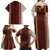 Holy Roman Emperor Costume Family Matching Off Shoulder Maxi Dress and Hawaiian Shirt
