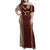 Holy Roman Emperor Costume Family Matching Off Shoulder Maxi Dress and Hawaiian Shirt