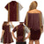 Holy Roman Emperor Costume Family Matching Off Shoulder Short Dress and Hawaiian Shirt