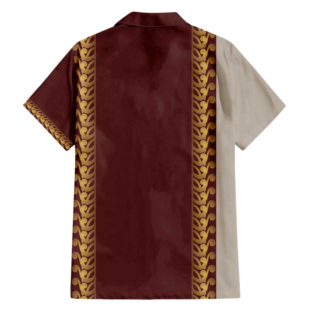 Holy Roman Emperor Costume Family Matching Short Sleeve Bodycon Dress and Hawaiian Shirt