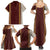 Holy Roman Emperor Costume Family Matching Summer Maxi Dress and Hawaiian Shirt