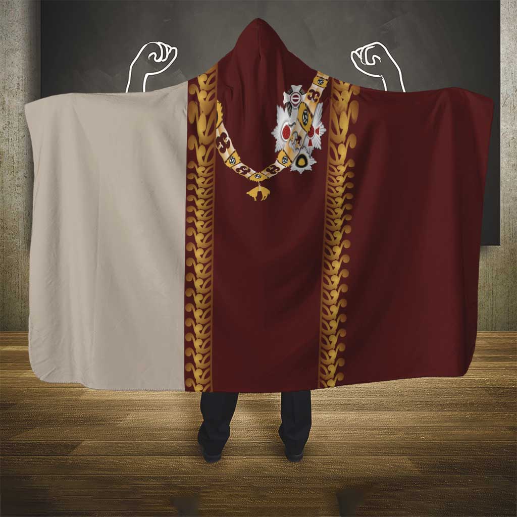 Holy Roman Emperor Costume Hooded Blanket