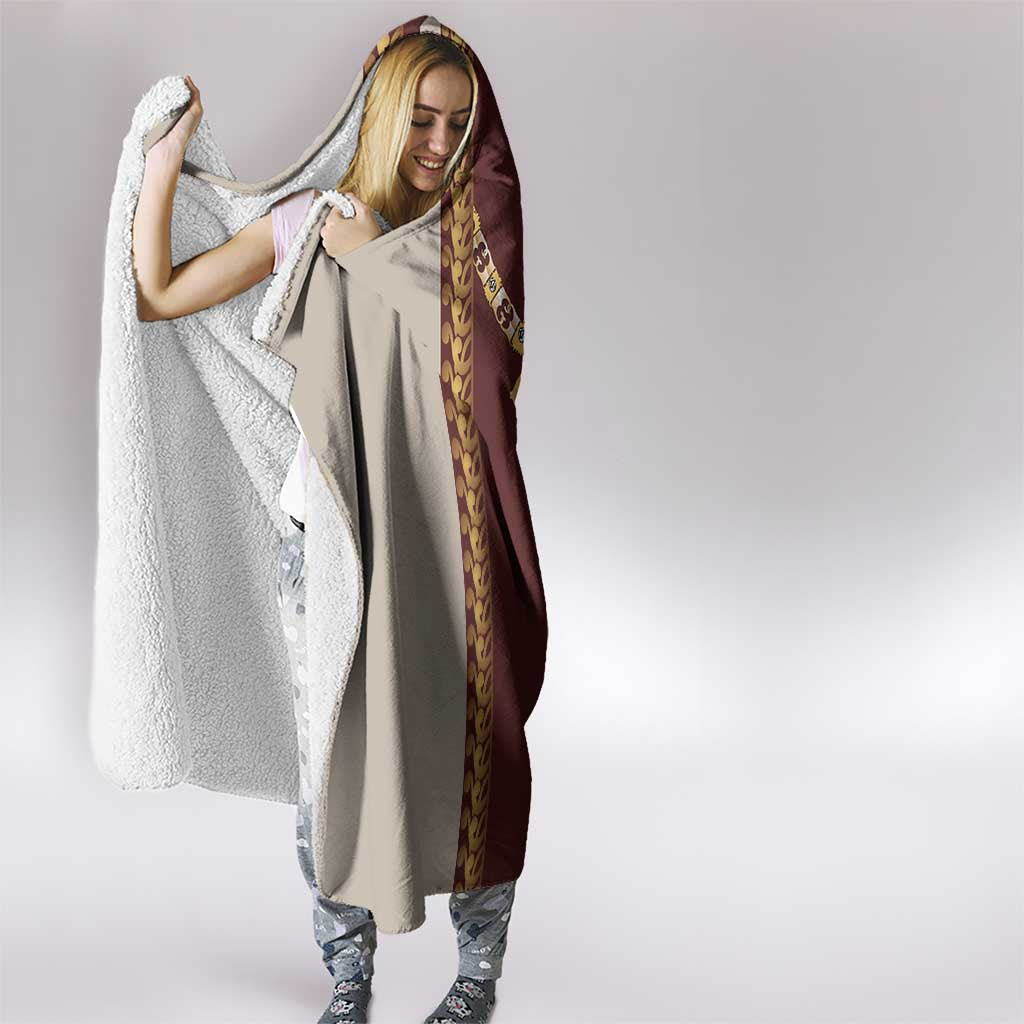 Holy Roman Emperor Costume Hooded Blanket