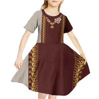 Holy Roman Emperor Costume Kid Short Sleeve Dress