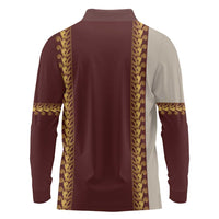 Holy Roman Emperor Costume Long Sleeve Polo Shirt