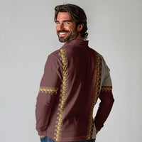 Holy Roman Emperor Costume Long Sleeve Polo Shirt