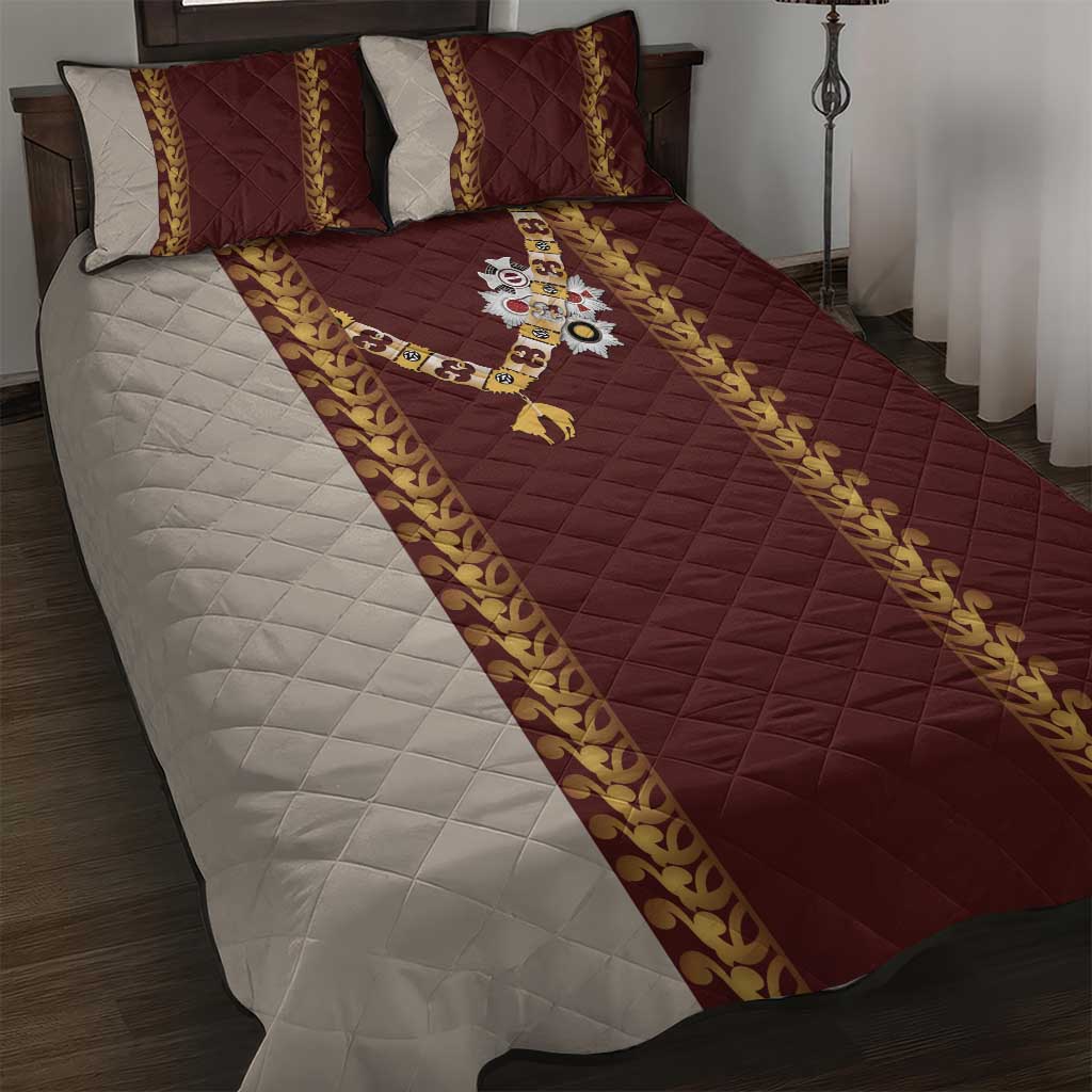 Holy Roman Emperor Costume Quilt Bed Set