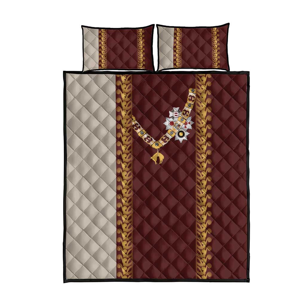 Holy Roman Emperor Costume Quilt Bed Set