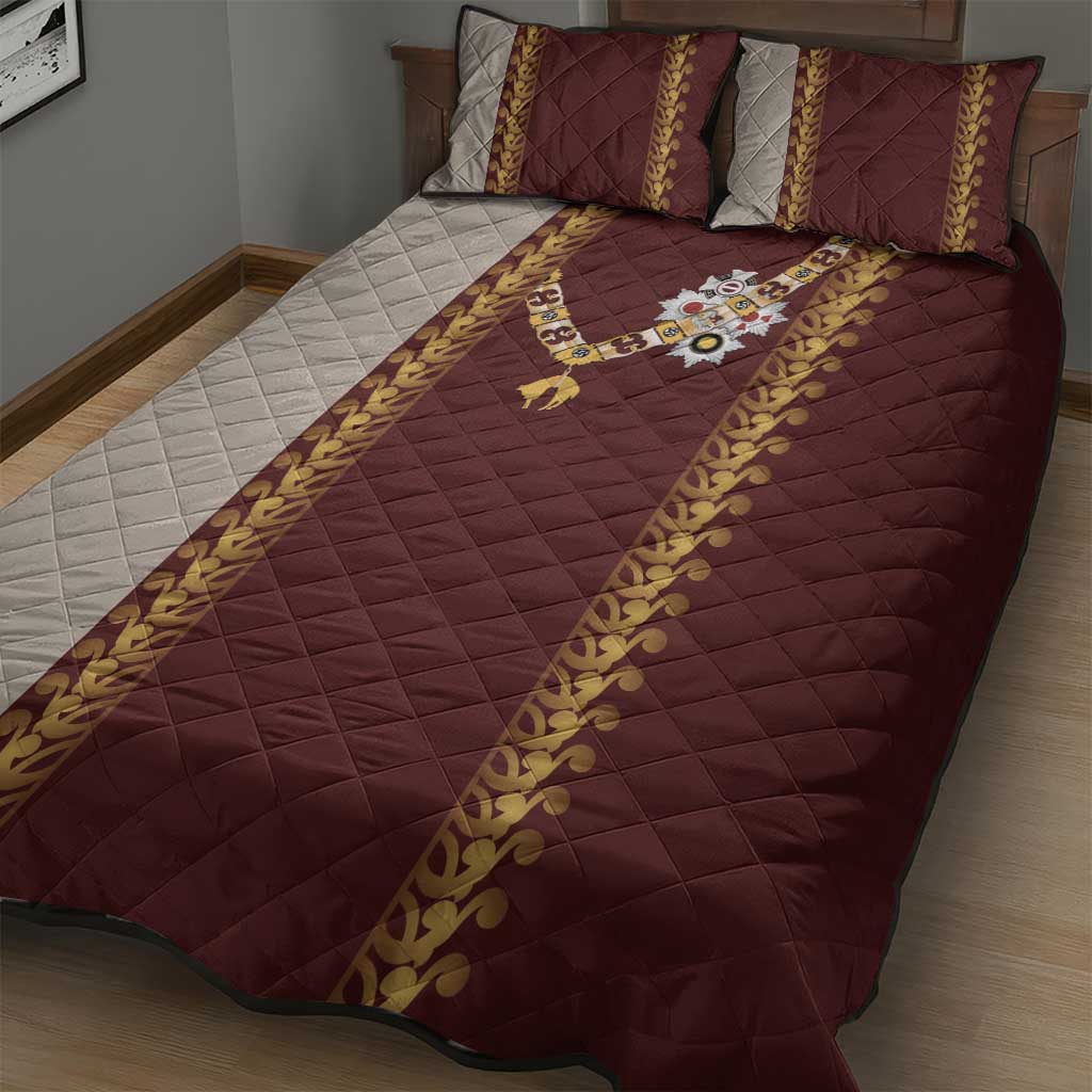 Holy Roman Emperor Costume Quilt Bed Set
