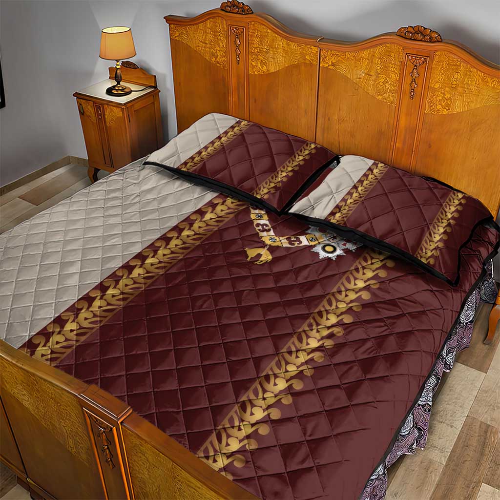 Holy Roman Emperor Costume Quilt Bed Set