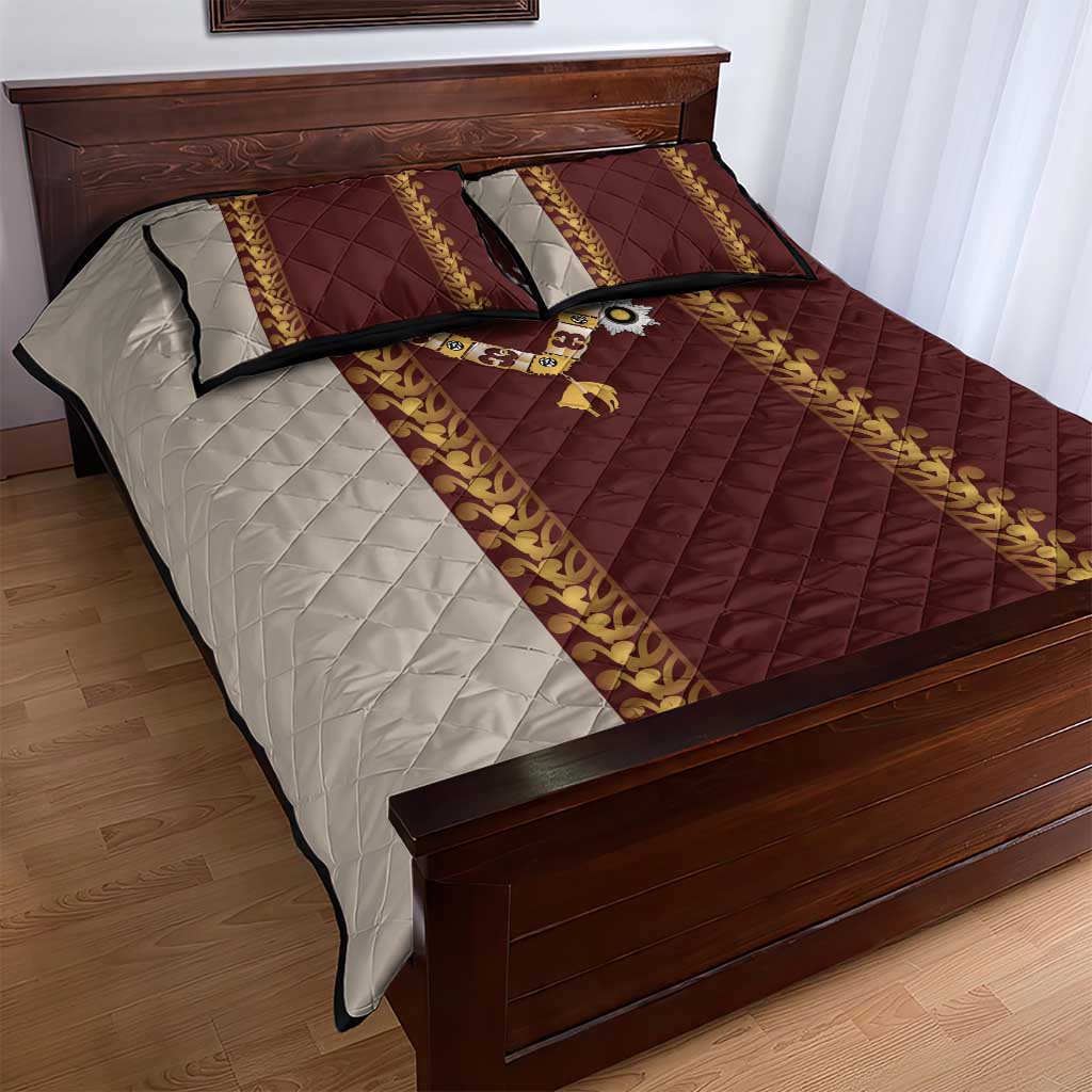 Holy Roman Emperor Costume Quilt Bed Set