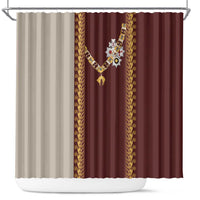 Holy Roman Emperor Costume Shower Curtain