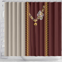 Holy Roman Emperor Costume Shower Curtain