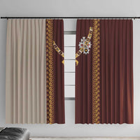 Holy Roman Emperor Costume Window Curtain