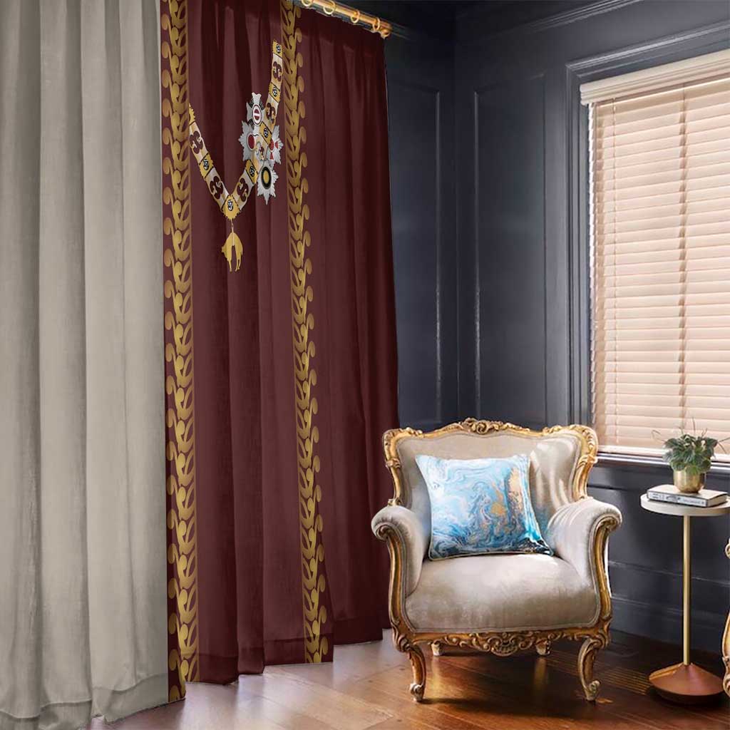 Holy Roman Emperor Costume Window Curtain