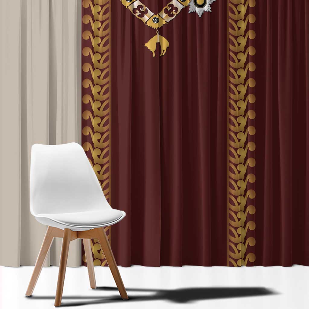 Holy Roman Emperor Costume Window Curtain