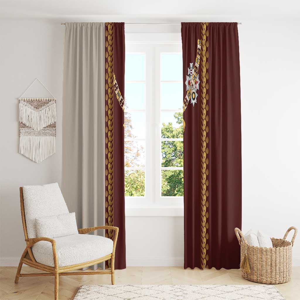 Holy Roman Emperor Costume Window Curtain
