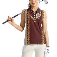 Holy Roman Emperor Costume Women Sleeveless Polo Shirt