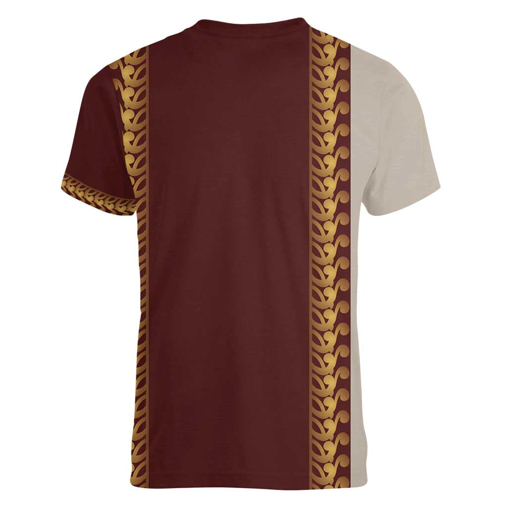 Holy Roman Emperor Costume Women V-Neck T-Shirt