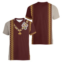 Holy Roman Emperor Costume Women V-Neck T-Shirt