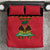 Personalized Haiti 1964 Bedding Set Coat Of Arms Flag Style