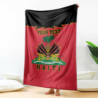 Personalized Haiti 1964 Blanket Coat Of Arms Flag Style