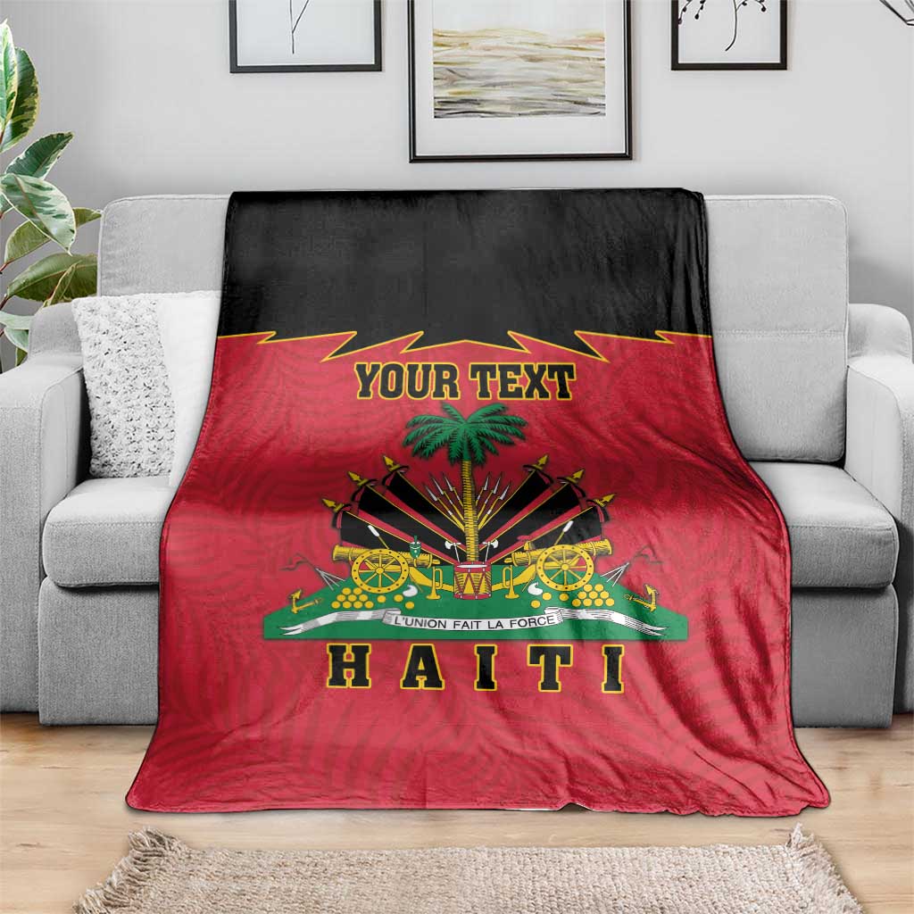 Personalized Haiti 1964 Blanket Coat Of Arms Flag Style