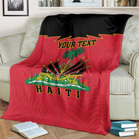 Personalized Haiti 1964 Blanket Coat Of Arms Flag Style