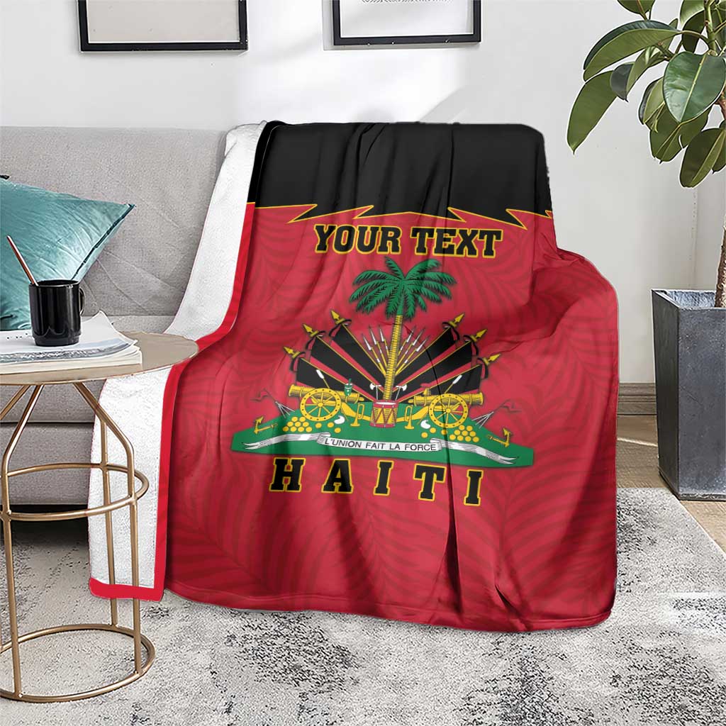 Personalized Haiti 1964 Blanket Coat Of Arms Flag Style