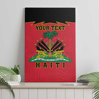 Personalized Haiti 1964 Canvas Wall Art Coat Of Arms Flag Style