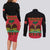 Personalized Haiti 1964 Couples Matching Long Sleeve Bodycon Dress and Long Sleeve Button Shirt Coat Of Arms Flag Style