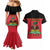 Personalized Haiti 1964 Couples Matching Mermaid Dress and Hawaiian Shirt Coat Of Arms Flag Style