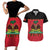 Personalized Haiti 1964 Couples Matching Short Sleeve Bodycon Dress and Hawaiian Shirt Coat Of Arms Flag Style