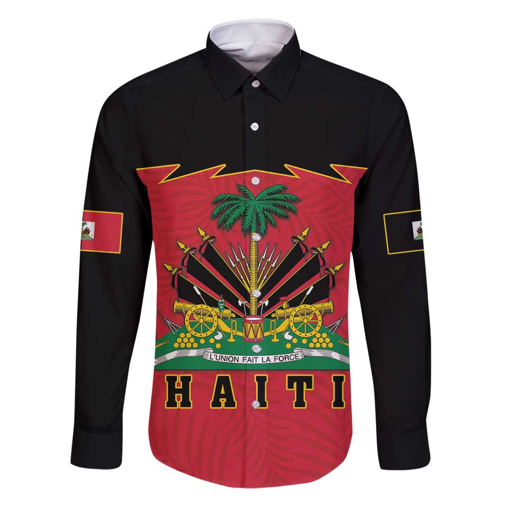 Personalized Haiti 1964 Family Matching Mermaid Dress and Hawaiian Shirt Coat Of Arms Flag Style