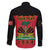 Personalized Haiti 1964 Family Matching Off The Shoulder Long Sleeve Dress and Hawaiian Shirt Coat Of Arms Flag Style