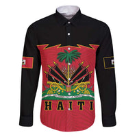 Personalized Haiti 1964 Family Matching Puletasi and Hawaiian Shirt Coat Of Arms Flag Style
